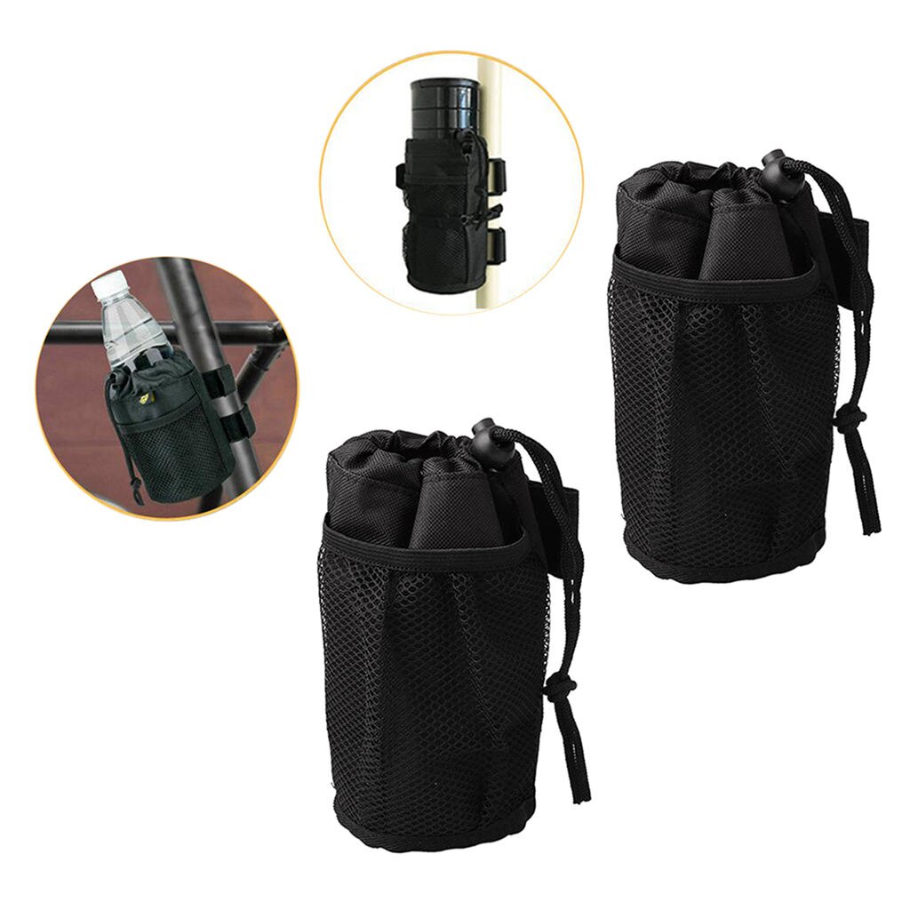 2-Pack Universele Bekerhouder Voor Kinderwagen, Golfkar, Rolstoel, Utv/Atv, Auto, scooter, Boot; Bekerhouder Accessoires