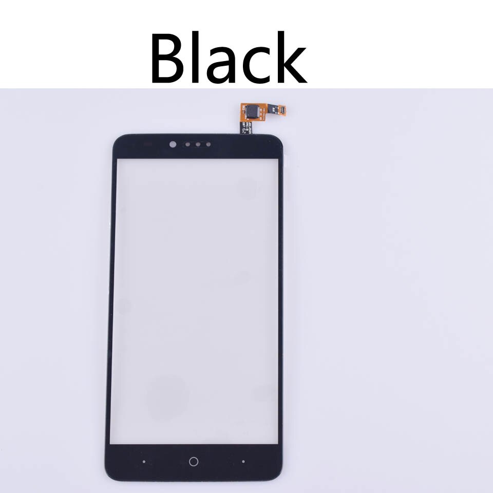 Para ZTE ZMax Pro Z981 Panel de pantalla táctil digitalizador Sensor cristal frontal exterior pantalla táctil reemplazo 6,0 pulgadas: Black-No tool