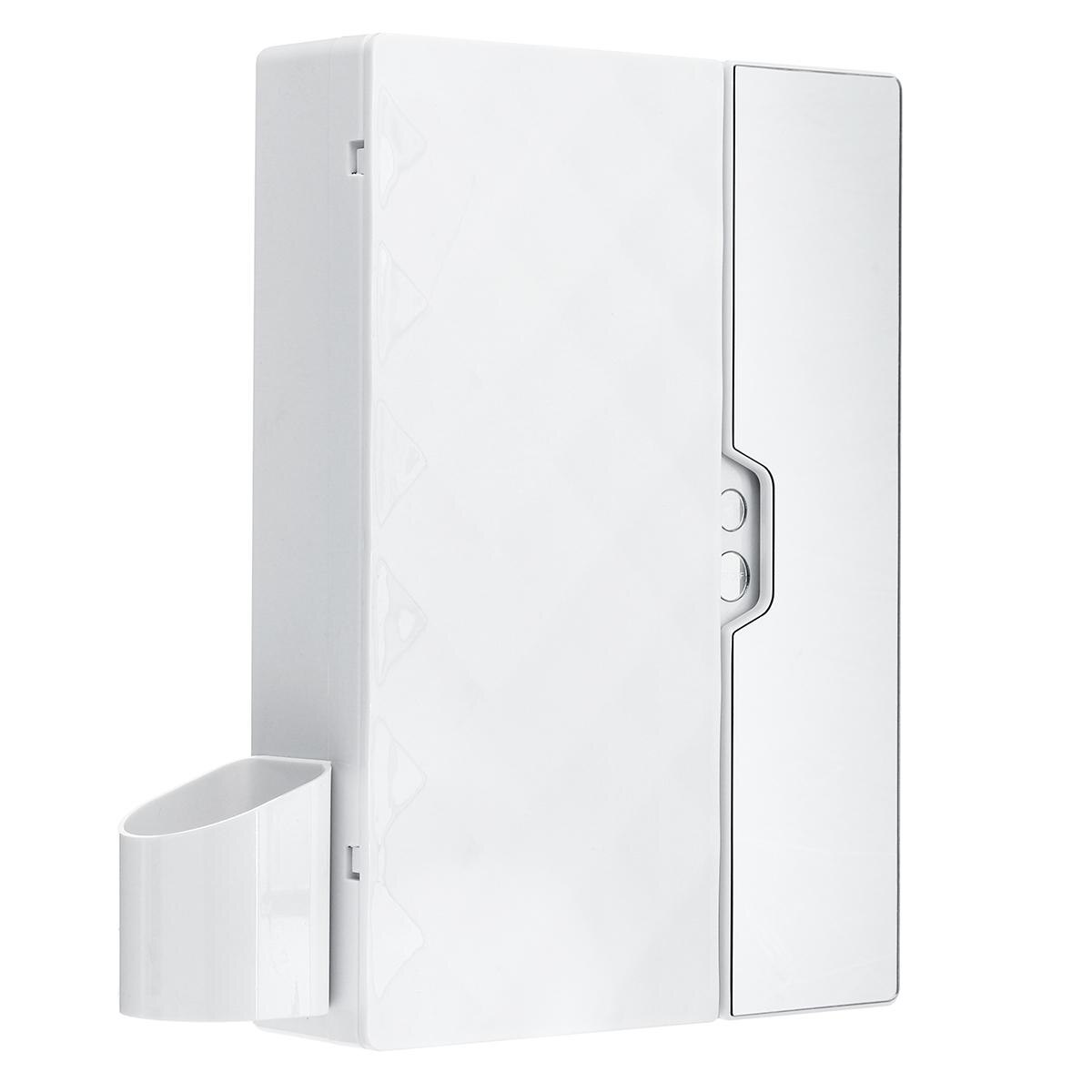 3 in 1 Ultraviolet Toothbrush Sterilizer Box UV Light USB Sterilizer Shaver Disinfection Bathroom Organizer Toothpaste Holder