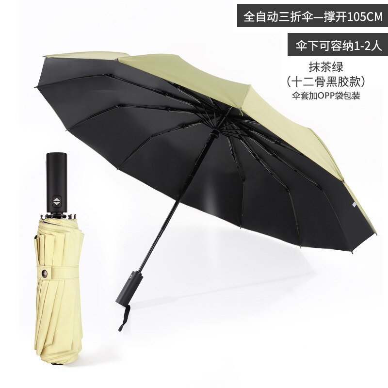 Paraplu Mannen Parasol Sombrillas Para Lluvia Uc Mannen Kinderen Paraplu Voor Meisjes Clear Regen Kids Zomer Parasol Kleine Zonnescherm: Light green