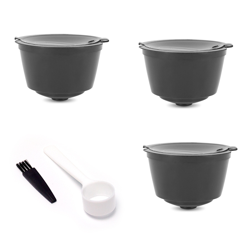 Cápsula de café recarregável para nescafé dolce gusto, copo com filtro e reutilizável