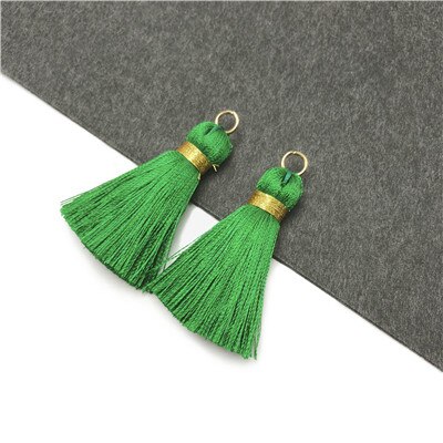 Chengrui L114, 4 Cm, Zijde Kwasten, Kleine Kwasten, Hand Made, Earring Bevindingen, fringe Gordijn, Kwastje Fringe Voor Gordijnen, 4 Stks/zak: L11424