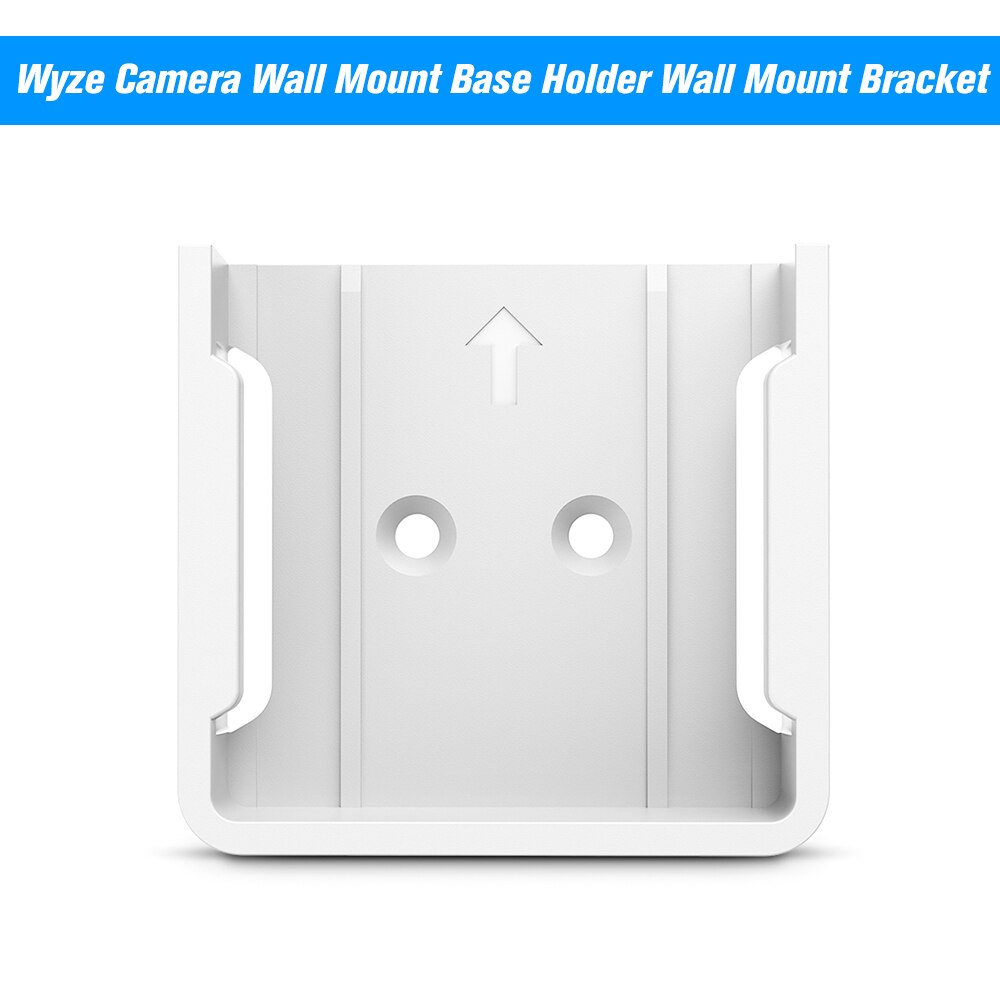 Wyze Camera Wall Mount Base Holder Muurbeugel Voor Wyze Cam Smart Camera en iSmart Alarm Spot Camera Beschermen van: WHITE