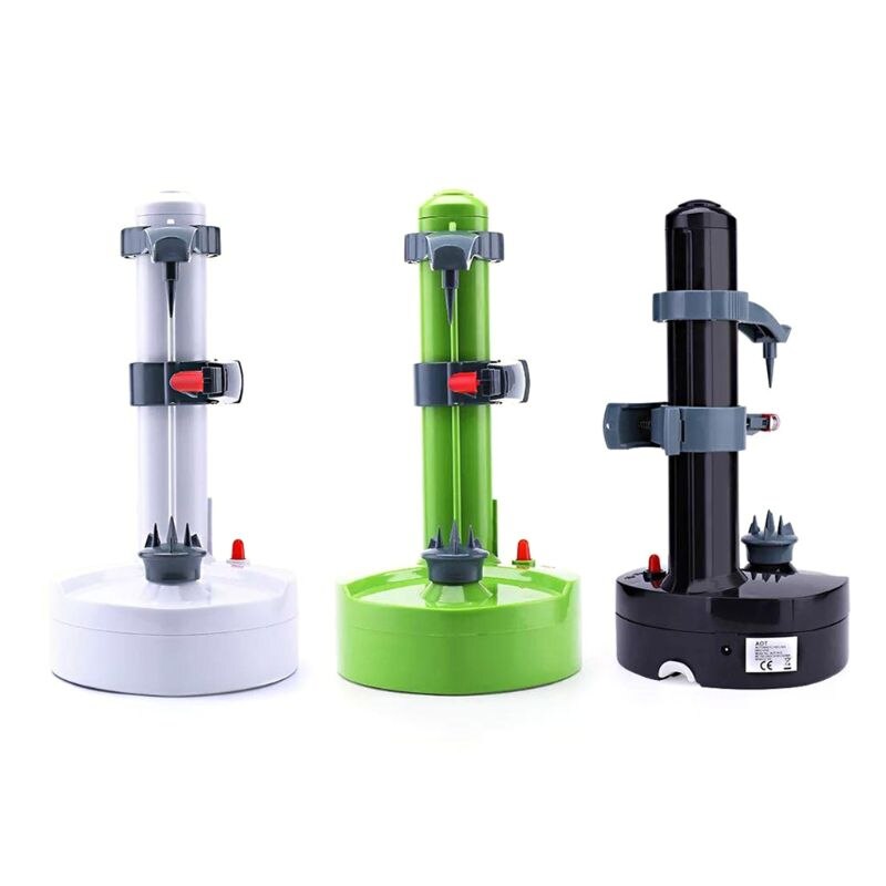Éplucheur électrique multifonction automatique en acier inoxydable, Machine pour éplucher les fruits et légumes, au détail