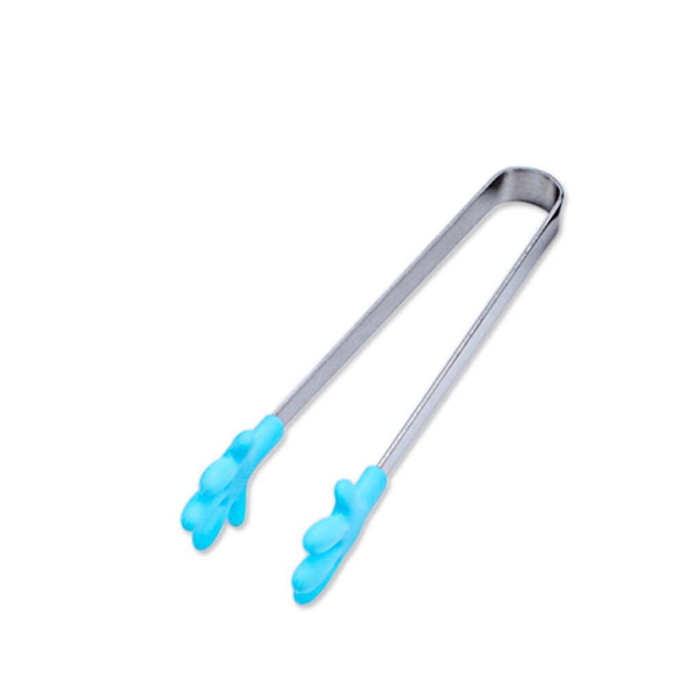 1Pcs Mini Siliconen Hand Vorm Pannenkoeken Cookies Tang Serveren Clips Keuken Gadgets