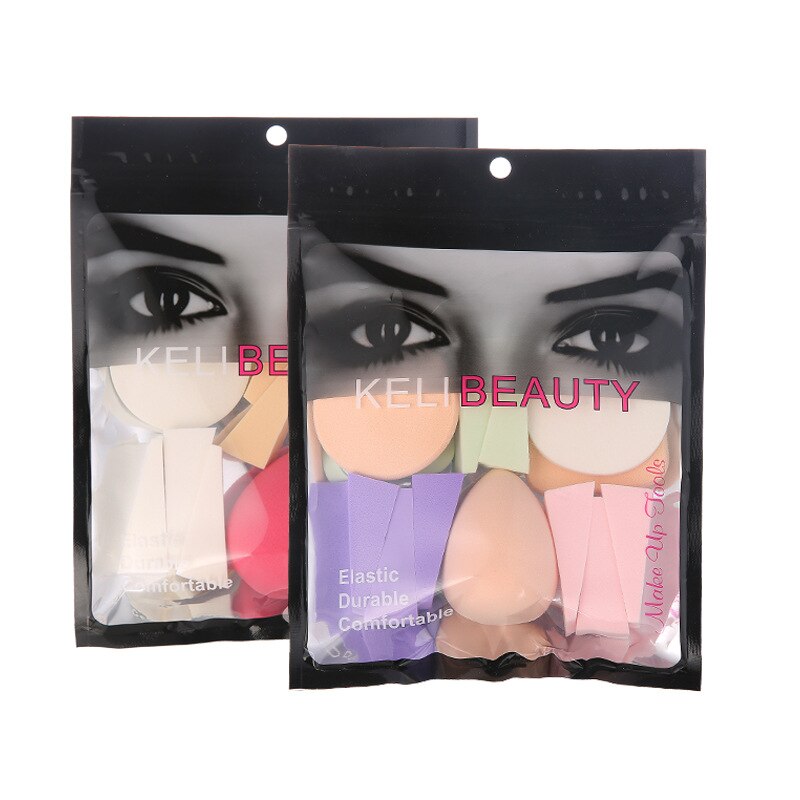 13pcs/set Facial Powder Puff Sponge Applicator Face Foundation Makeup Tool Wet &dry Dual-use Portable Tools Makeup Tools