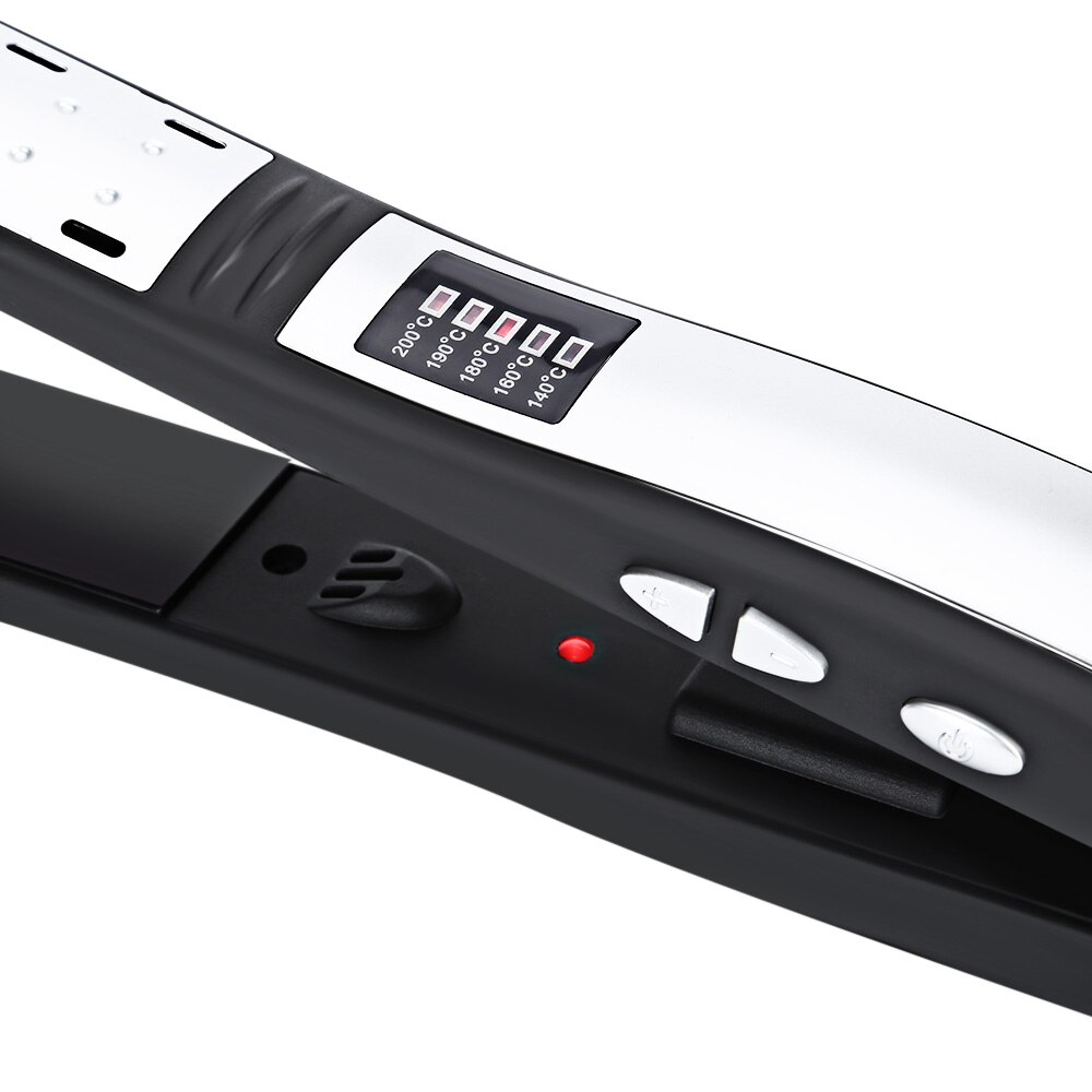Kemei KM-329 – fer à lisser LCD, plat, cinq vitesses, température, outils de coiffure, 110-240 V