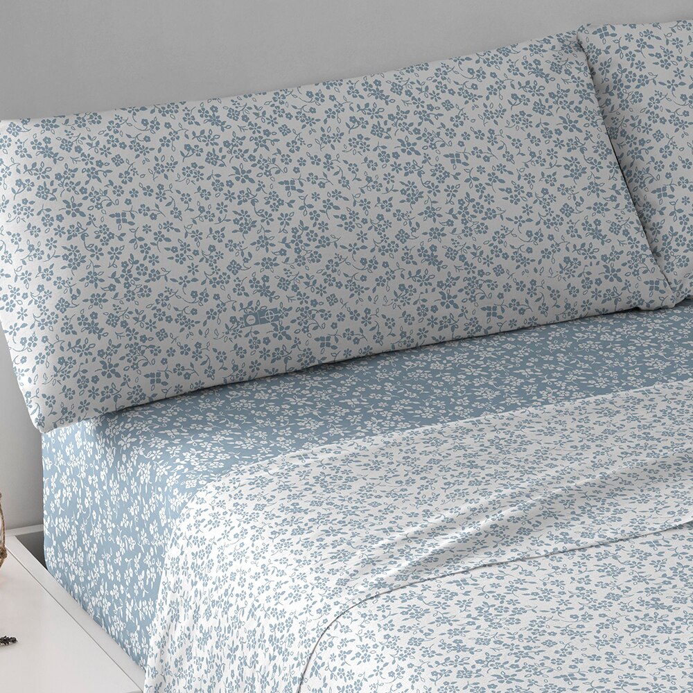 PimpamTex- Juegos de sábanas King Size para cama 180 | Ropa de Cama Grande con 4 Piezas de Polialgodón con Estampados Originales