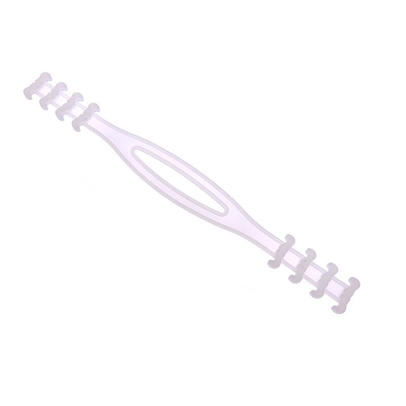 Silicage-le avec contour d'oreille masque facial crochet monté sur la tête enfants ceinture élastique masque facial corde oreille ajustement produit utile: Silica Gel Anti Lace B Transparent Color
