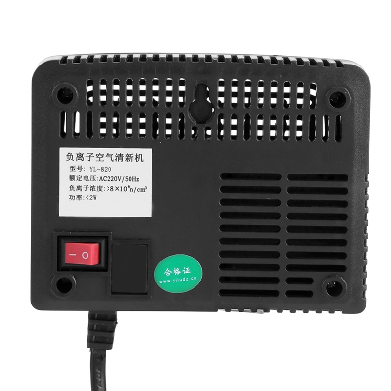 Purificadores De Aire ionizador negativo generador ionizador Purificador De Aire eliminar el polvo De humo Aire fresco Us Purificador De Aire Us Plug
