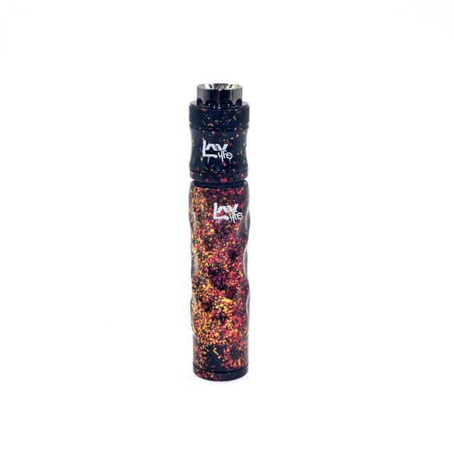 E Cigarette AV Mechanical Mod Avidlyfe Mod Kit Avid Lyfe Twist Mech Mod 18650 Battery with 510 Thread Drip Atomizer Vaporizer: Red spot