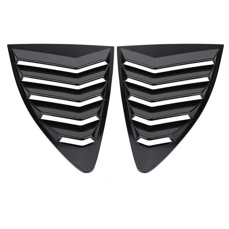 Cubierta de parasol para ventana de cuarto trasero de ABS para coche, para Toyota 86 Scion FRS Subaru