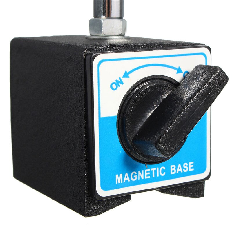 Magnetic Base Holder With Double Adjustable Pole For Dial Indicator Test Gauge Flexible Magnetic Stand Holder with fine adjus