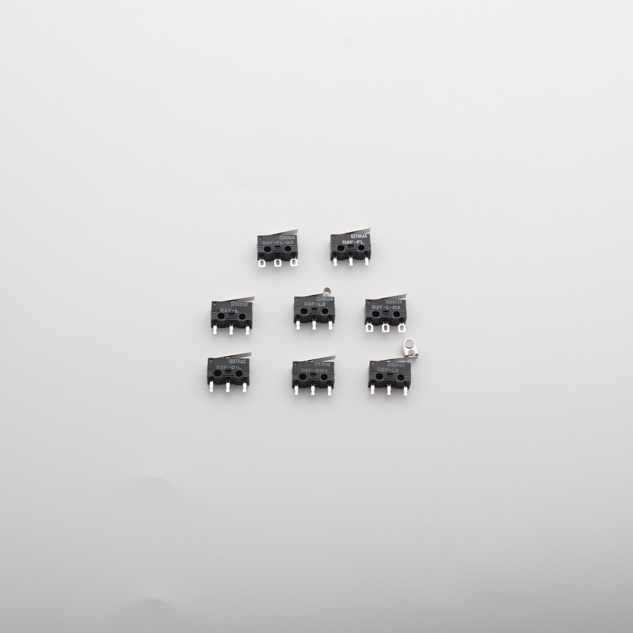 1Pcs Original OMRON Mouse Micro Switch D2F-01F D2F-FL-D3 D2F-L3 D2F-L2