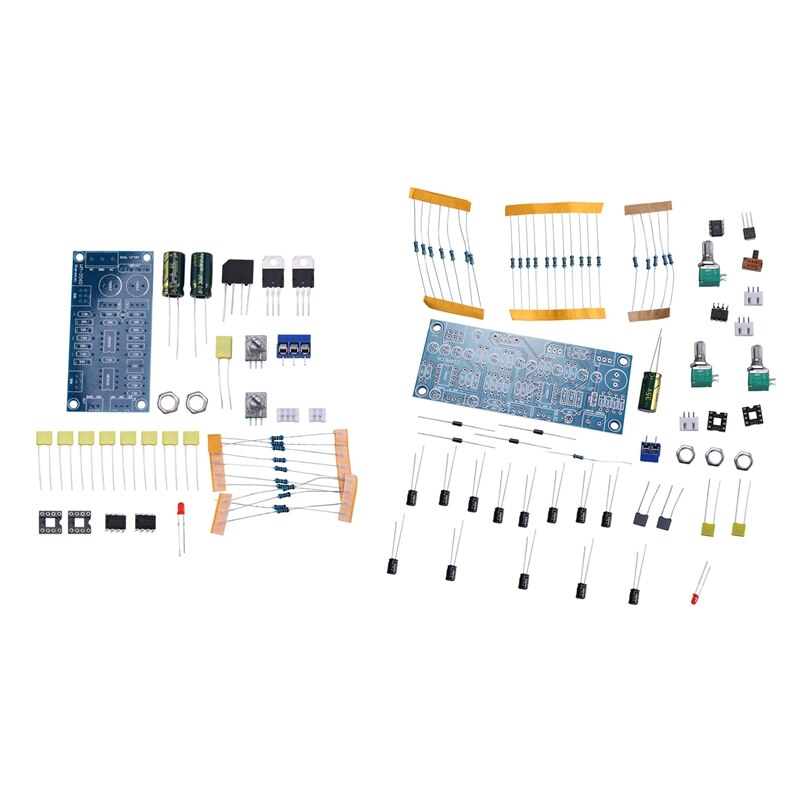 1 Set Low Pass Filter Bass Subwoofer Pre-Amp Amplifier &amp; 1 Set 2.1 Channel Subwoofer Preamp Board