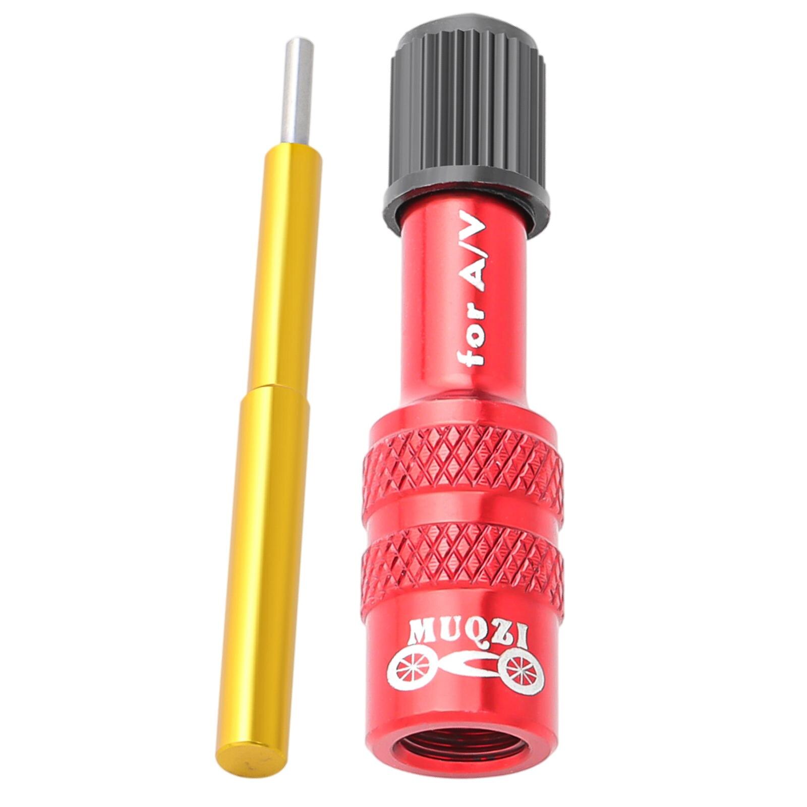 Fiets Voorvork Valve Adapter Converter Mtb Downhill Fiets Fietsen Onderdelen: Red