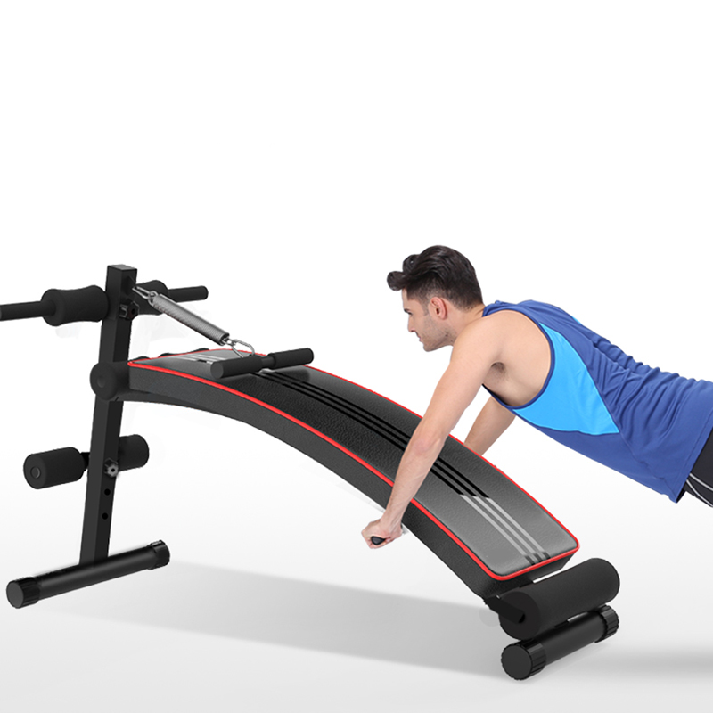 Dumbbell bench men and women exercise aid sit-ups Dumbbell bench home multifunctional supine board Fitness Equipment