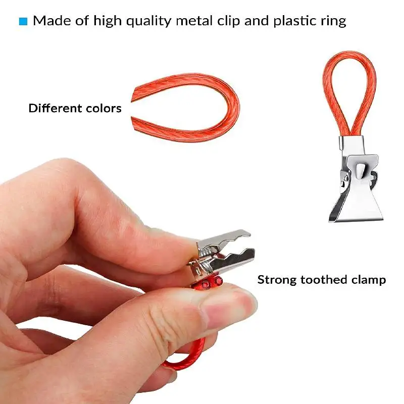 5/10Stck Handtuch Hängen Clips Metall Clip Auf Haken Schlaufen Handtuch KleiderbüGel Hängende Kleidung Heringe Küche Badezimmer veranstalter