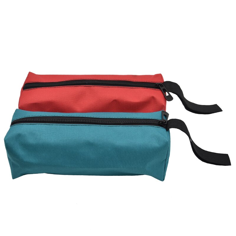 600D Oxford Canvas Waterproof Hand Tool Bag for Screws Nails Metal Car Parts Storage Fishing Travel Makeup Organizer Pouch Bags