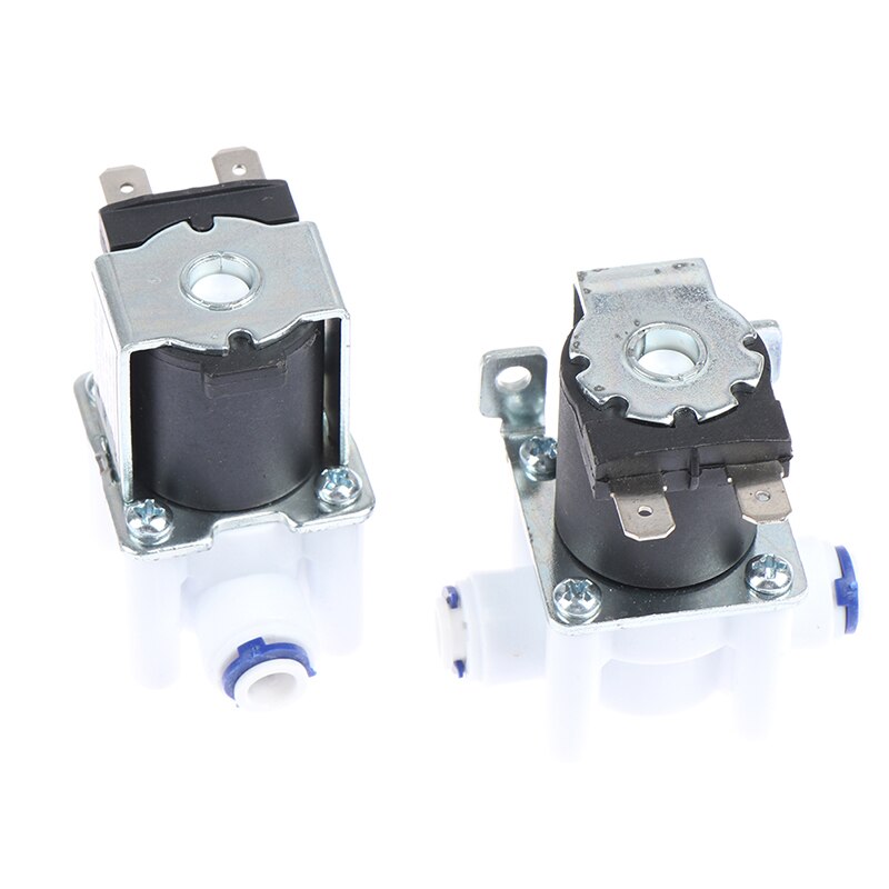 12V Solenoid Valve Normal Closed 1/4" Hose Pipe Quick Conntection RO Water