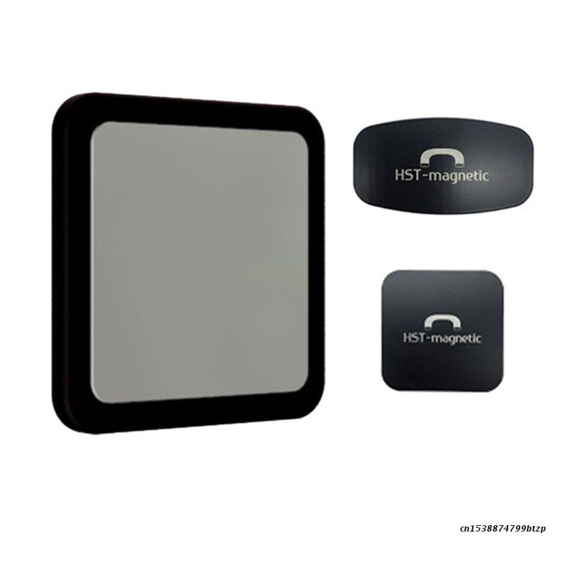 Universeller magnetischer ständeraufkleber für handys, karten, tablets, wandhalterung für auto, zuhause, büro, fitnessstudio, passend für iphone pro und air: Transparent