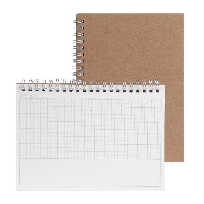 Libro planificador mensual semanal, Agenda Diaria, Agenda en blanco, cuaderno de estudio DIY, papelería de papel ecológica, suministros escolares: M
