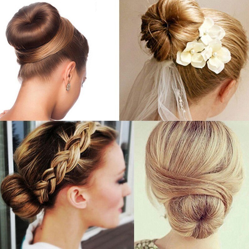 Diadema mágica para hacer moños en el pelo para mujer, accesorios de cabello para chica, 1 unidad