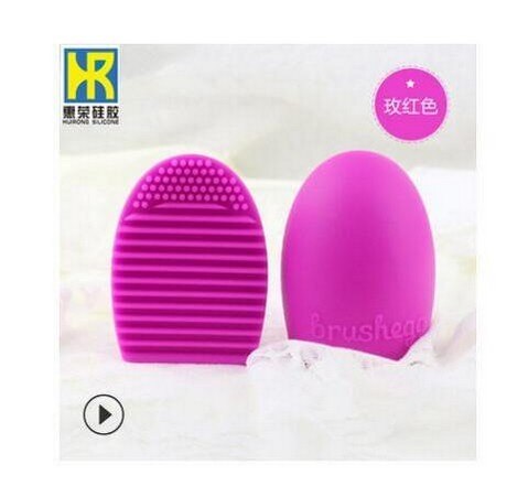 Effektiv kosmetisk rengöring makeup silikon skönhetsrengöringsdyna matta borste gel tvättverktyg skrubberbräda sminkrengöring