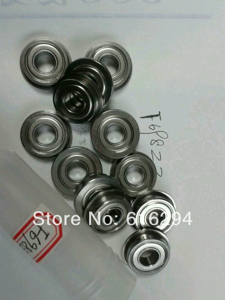 10 STKS F698ZZ flens lagers F698ZZ 8*19*6 MM side bearing flens