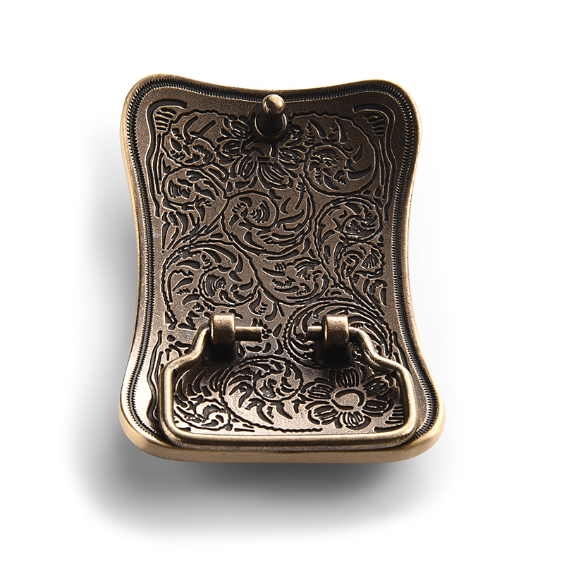 Ceinture en laiton en cuivre massif pour hommes, , antique, vintage, rétro, fleur en relief