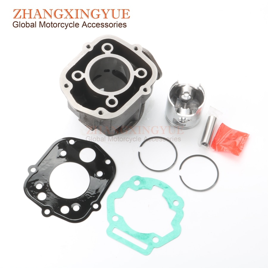 70cc gran cilindro Kit de cilindro y Kit de pistón y cilindro Junta Derbi GPR 50 carreras Senda 50 R/SM Senda DRD 50cc (2005-) D50B0
