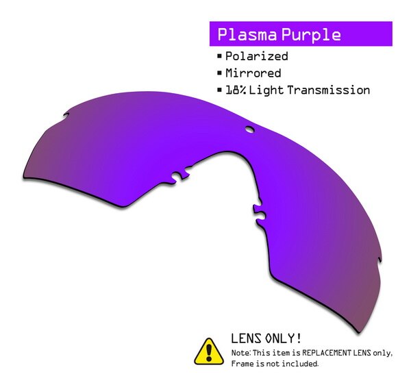 Smartvlt Gepolariseerde Vervanging Lenzen Voor Oakley Si M Frame 2.0 Zonnebril-Meerdere Opties: Purple-ShieldCoat