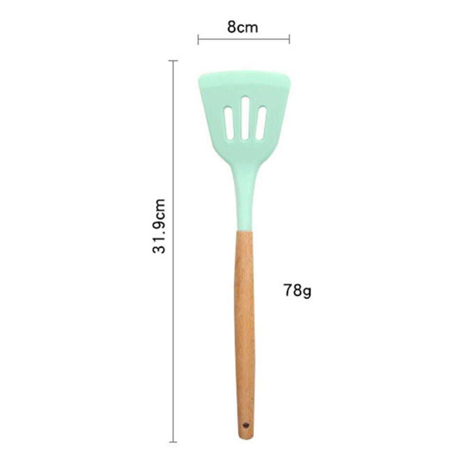 Herramientas de cocina, espátula de silicona, levantadores de alimentos antiadherentes, utensilios de cocina para el hogar
