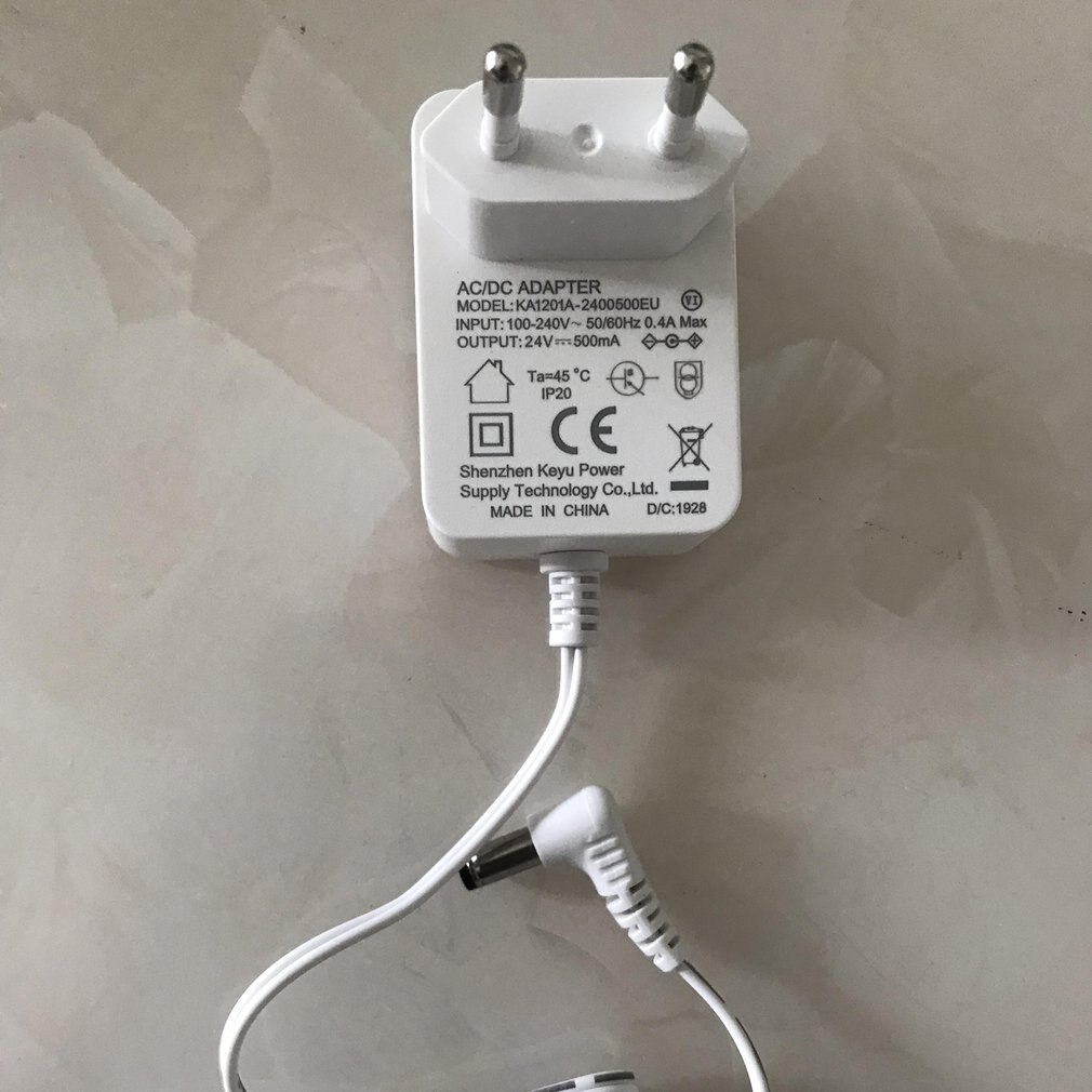 24V 0,65 A Wand-Montiert Weiß Power Adapter Europäischen Netzteil Aroma Luftbefeuchter Stecker Adapter 24V