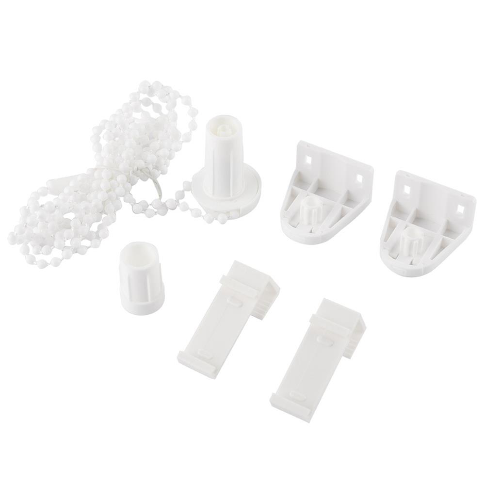 Roller Blind Fitting Repair Kit 17Mm Rolgordijn Schaduw Clutch Beugel Side Katrol Keten Reparatie Montage Kit Venster Behandelingen: Default Title