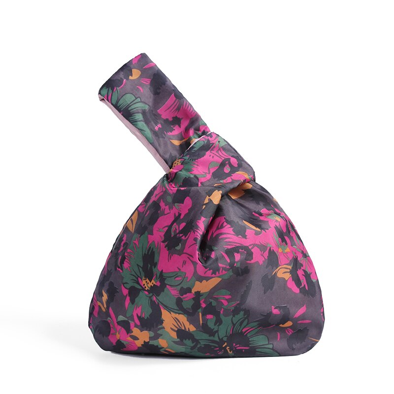 Japonês Mini Nó Portátil Saco De Pulso Das Mulheres Saco De Alça Superieure Simples Bolsas Saco De Compras À Prova dwaterproof: b