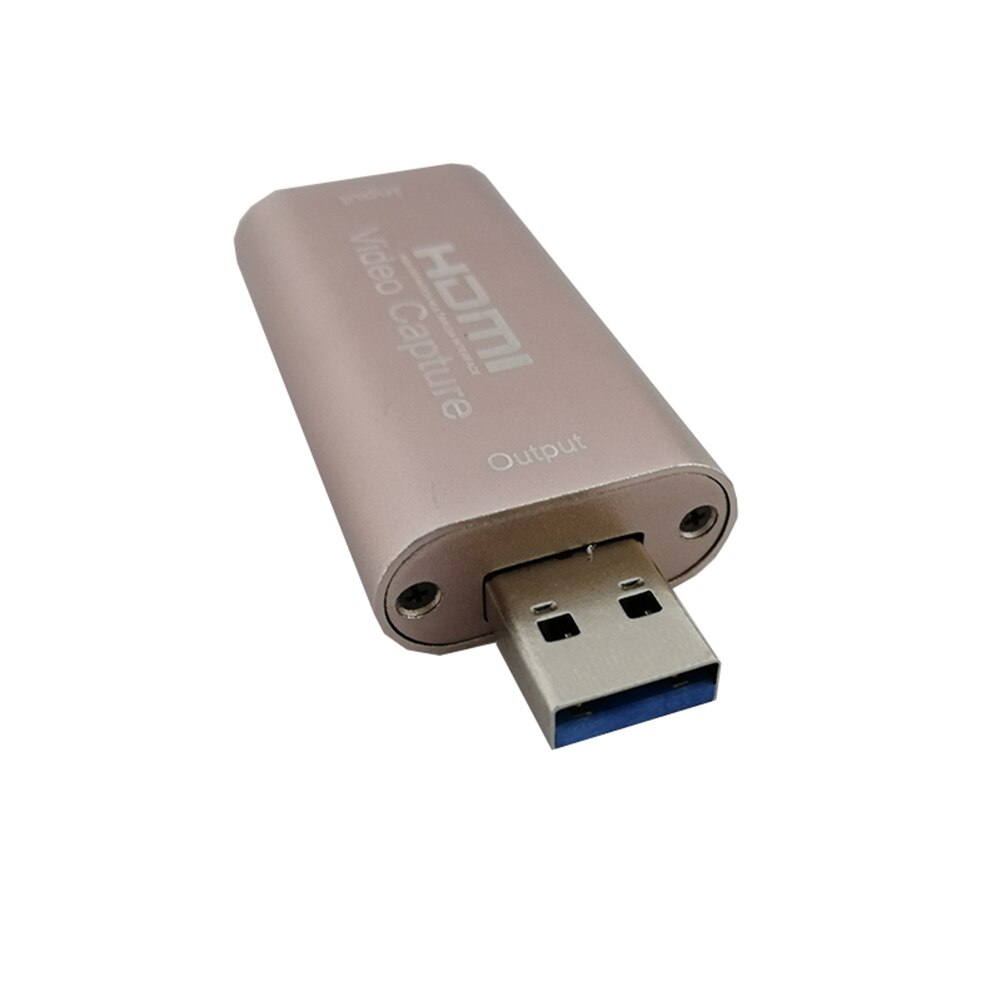 USB3.0 Audio Video Capture Card Adapter HD HDMI-compatible 1080P Acquisition Card Recording Converter Device for Computer