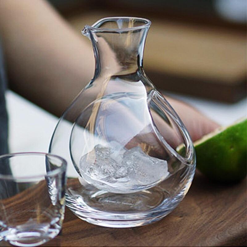 Glas Heupfles Dispenser En Decanter