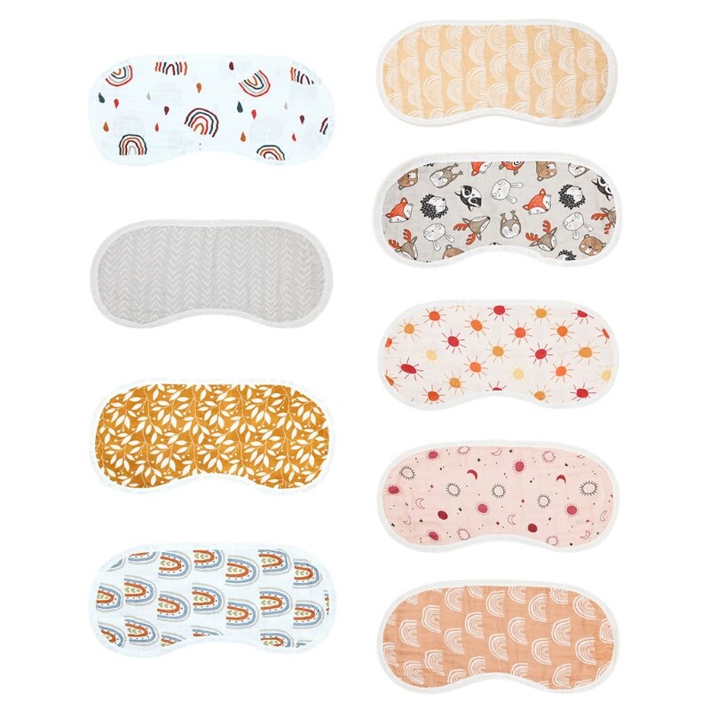 1pc Cotton Baby Burp Cloth Soft Absorbent Breathable Baby Bib Shoulder Pad Newborn Saliva Towel For Kids Feeding Hiccup Cloth