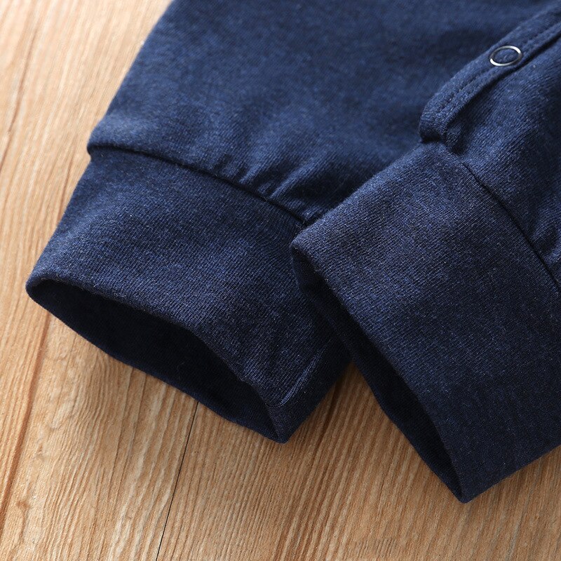 Carter Toddler Autumn Baby Boy Letter Long Sleeve Jumpsuit
