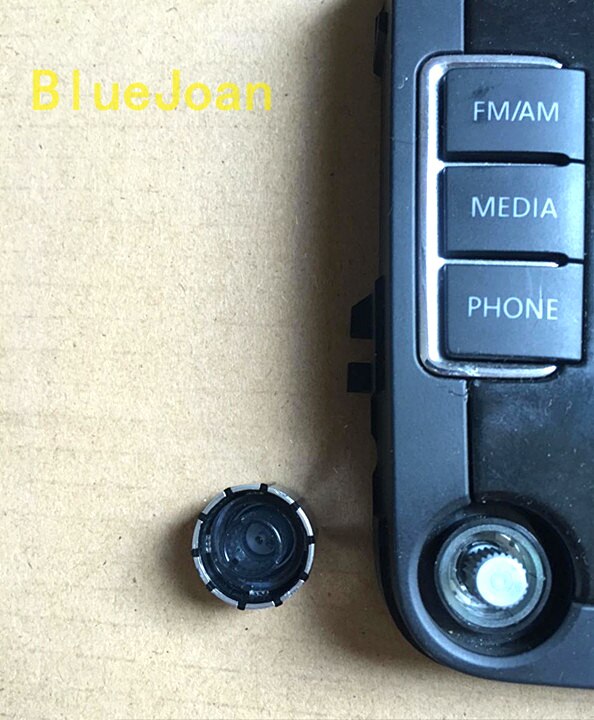Interruptor de botón de encendido para coche, radio cd, 2 unids/lote, para Plaunpunkt VW RCD510 RCD310 RNS315,