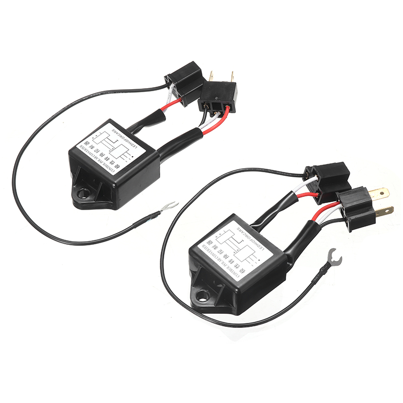 2pc H4 HB2 9003 Negative Polar Converter Negative switch harness adaptor TOYOTA