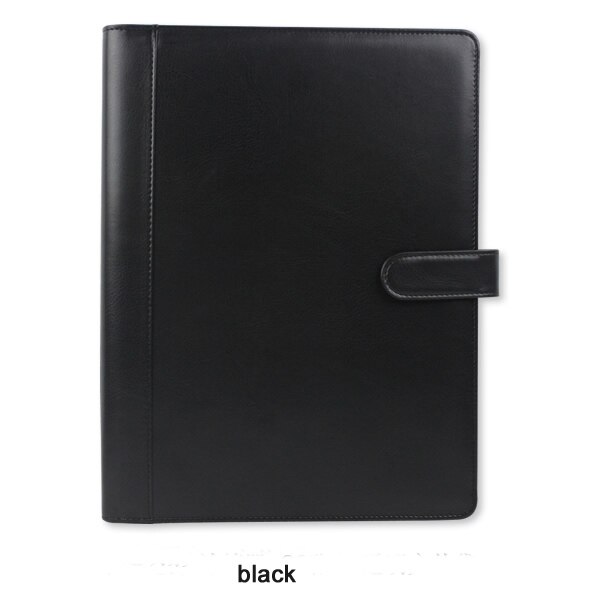 PU leather hasp business manager bag file folder a4 document holder organizer portfolio with calculator 541A