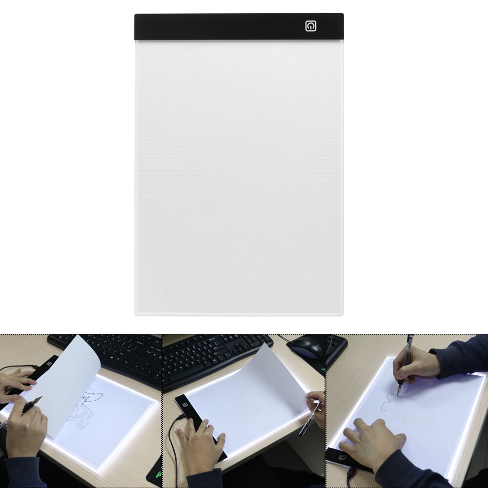 USB LED A4 LED Stencil Board Copy Art Drawing Tracing Stencil Board Artist Table Plate Digital Tablet Artcraft Diamond Painting