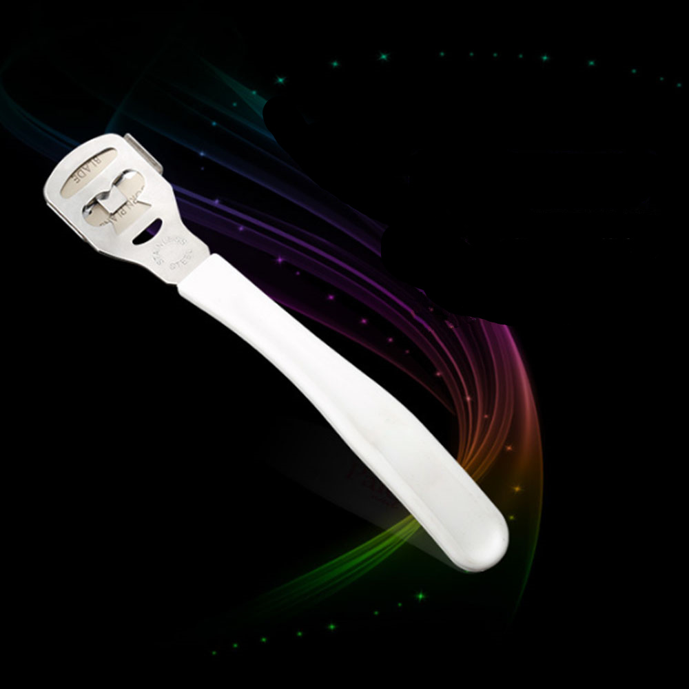 Dry Hard Skin Remover Foot Callus Shaver Corn Cutter Tool Pedicure+10 Blades Set Callus Cuticle Remover