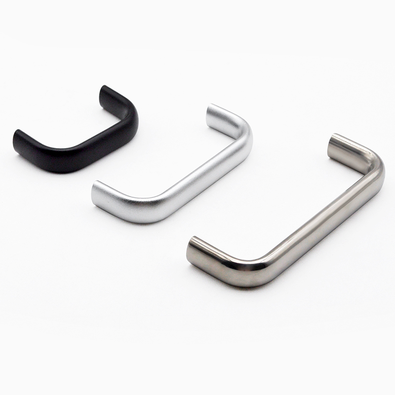 1pc 32mm-175mm ovale skabsgreb møbelbeslag køkkendørgreb skabsgreb garderobe skuffegreb aluminiumslegering