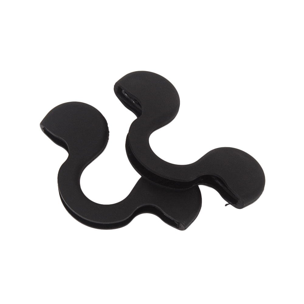 Soportes universales de goma antideslizantes para motocicleta y bicicleta, marco de soporte para rueda, ganchos para trípode de elevación de brazo oscilante, accesorios de goma, 1 par