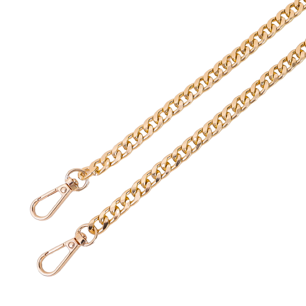 Metallkjede 120cm - Bronse, Sjokolade, Lys Gull, Gull, Sølv, Svart - For Smykker og Vesker