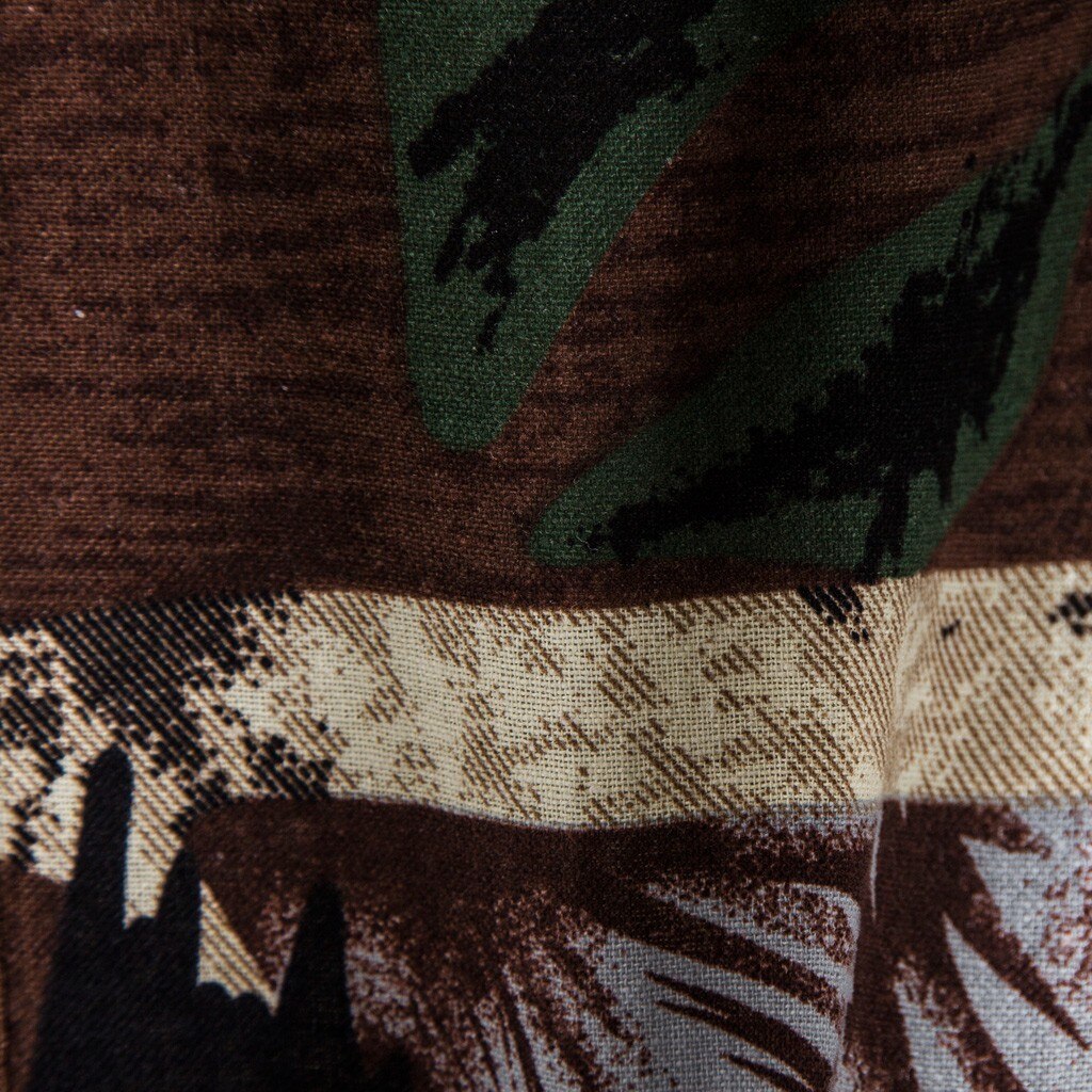 Mens Linen Hawaiian Shirts Tops Summer Ethnic Print Tees Shirt Short Sleeve Shirt Blouse Tops Men Clothing Chemise Homme Shirt