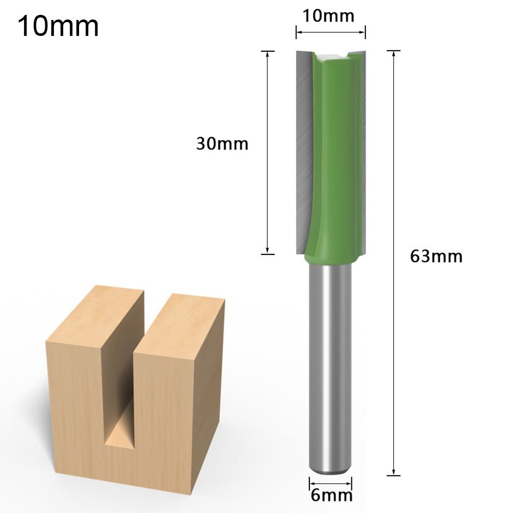 6mm Shank Router Bit Wood Carving Single Edge Doub... – Vicedeal